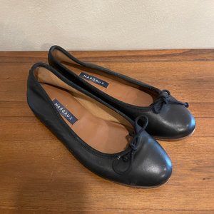 Margaux Demi Handmade leather Ballet flats in Black 35 1/2 M
